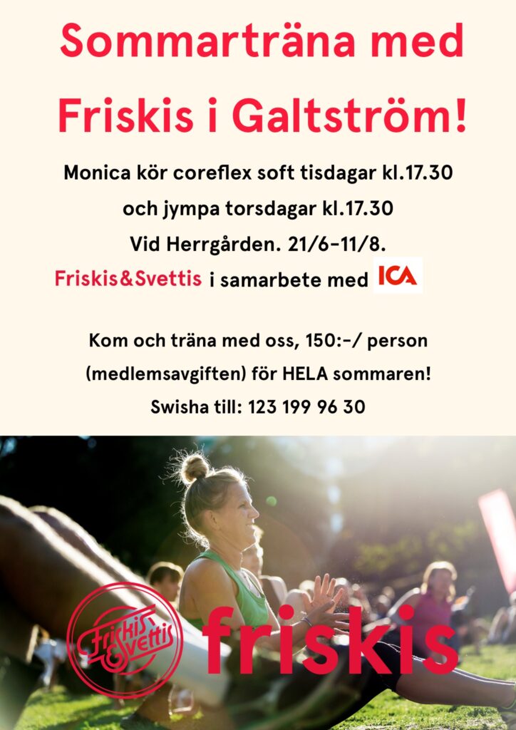 Friskis & Svettis i Galtströms bruk